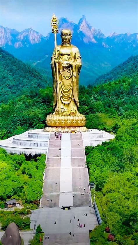 九華山地藏王菩薩像|地藏菩薩與九華山